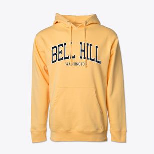 Bell Hill Washington Traditional Cotton Hoodie Sweatshirt
