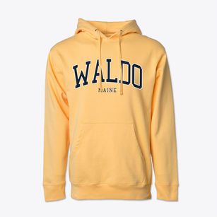 Waldo Maine Traditional Cotton Hoodie Sweatshirt