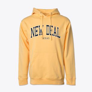 New Deal Texas Traditional Cotton Hoodie Sweatshirt