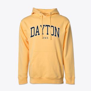 Dayton Iowa Traditional Cotton Hoodie Sweatshirt