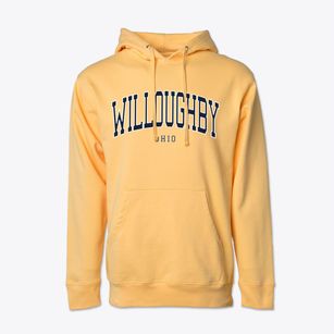 Willoughby Ohio Traditional Cotton Hoodie Sweatshirt
