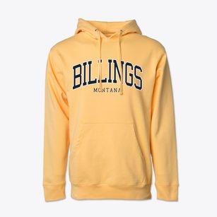 Billings Montana Traditional Cotton Hoodie Sweatshirt