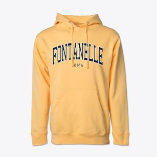 Fontanelle Iowa Traditional Cotton Hoodie Sweatshirt