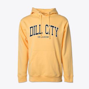 Dill City Oklahoma Traditional Cotton Hoodie Sweatshirt