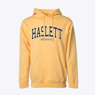 Haslett Michigan Traditional Cotton Hoodie Sweatshirt