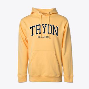 Tryon Oklahoma Traditional Cotton Hoodie Sweatshirt