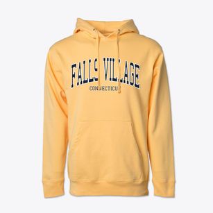 Falls Village Connecticut Traditional Cotton Hoodie Sweatshirt