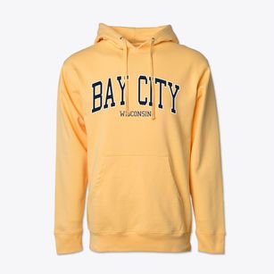 Bay City Wisconsin Traditional Cotton Hoodie Sweatshirt
