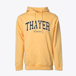 Thayer Kansas Traditional Cotton Hoodie Sweatshirt