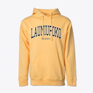 Launiupoko Hawaii Traditional Cotton Hoodie Sweatshirt