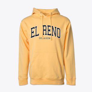 El Reno Oklahoma Traditional Cotton Hoodie Sweatshirt