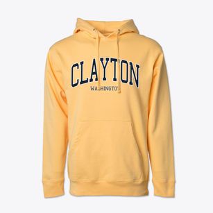 Clayton Washington Traditional Cotton Hoodie Sweatshirt