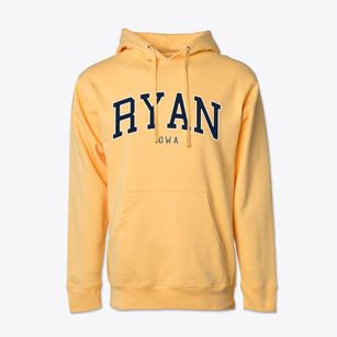 Ryan Iowa Traditional Cotton Hoodie Sweatshirt