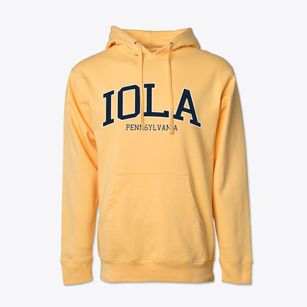 Iola Pennsylvania Traditional Cotton Hoodie Sweatshirt