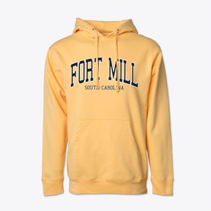 Fort Mill South Carolina Traditional Cotton Hoodie Sweatshirt