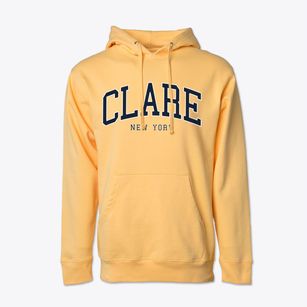 Clare New York Traditional Cotton Hoodie Sweatshirt