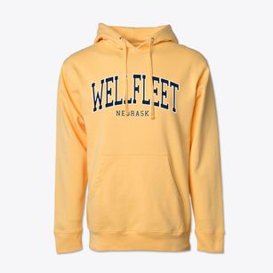 Wellfleet Nebraska Traditional Cotton Hoodie Sweatshirt