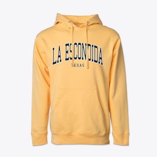 La Escondida Texas Traditional Cotton Hoodie Sweatshirt