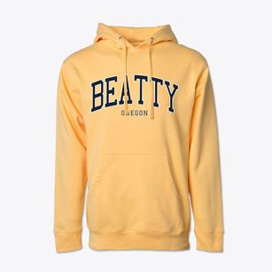 Beatty Oregon Traditional Cotton Hoodie Sweatshirt