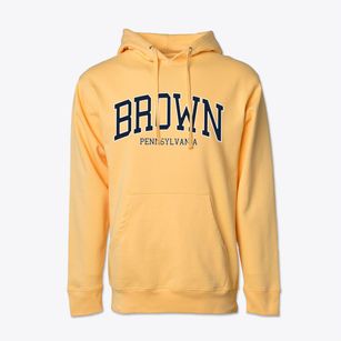 Brown Pennsylvania Traditional Cotton Hoodie Sweatshirt