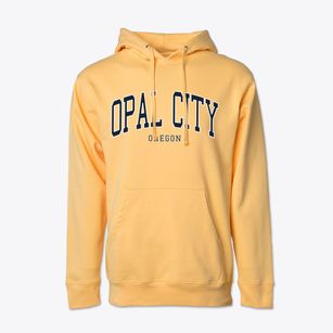 Opal City Oregon Traditional Cotton Hoodie Sweatshirt
