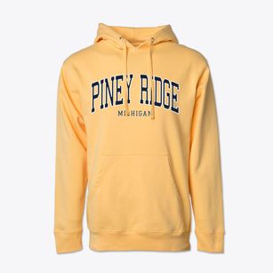 Piney Ridge Michigan Traditional Cotton Hoodie Sweatshirt