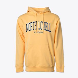 North Lowell Wisconsin Traditional Cotton Hoodie Sweatshirt