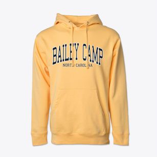 Bailey Camp North Carolina Traditional Cotton Hoodie Sweatshirt