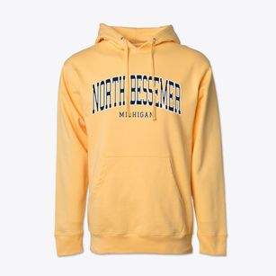 North Bessemer Michigan Traditional Cotton Hoodie Sweatshirt