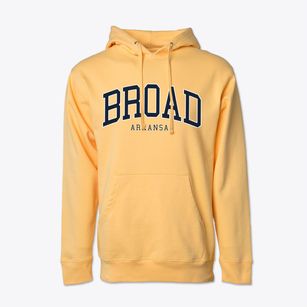 Broad Arkansas Traditional Cotton Hoodie Sweatshirt