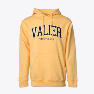 Valier Pennsylvania Traditional Cotton Hoodie Sweatshirt
