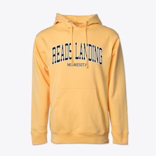 Reads Landing Minnesota Traditional Cotton Hoodie Sweatshirt