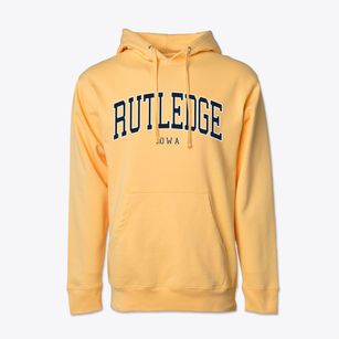 Rutledge Iowa Traditional Cotton Hoodie Sweatshirt