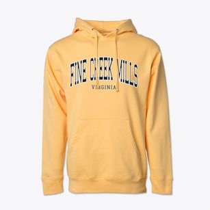 Fine Creek Mills Virginia Traditional Cotton Hoodie Sweatshirt