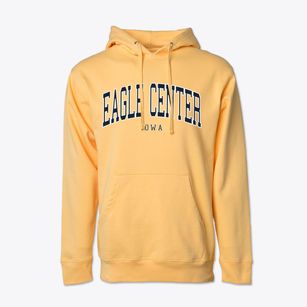 Eagle Center Iowa Traditional Cotton Hoodie Sweatshirt