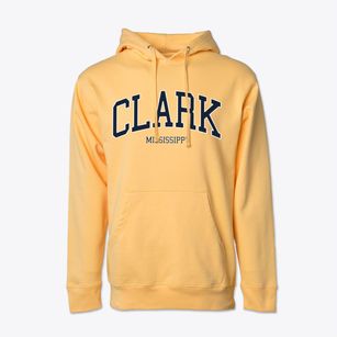 Clark Mississippi Traditional Cotton Hoodie Sweatshirt