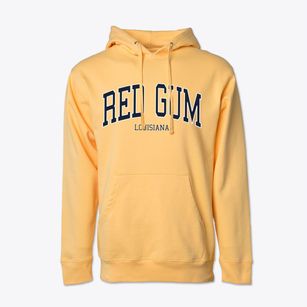 Red Gum Louisiana Traditional Cotton Hoodie Sweatshirt