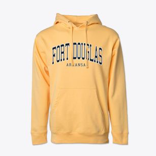 Fort Douglas Arkansas Traditional Cotton Hoodie Sweatshirt