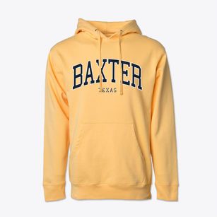 Baxter Texas Traditional Cotton Hoodie Sweatshirt