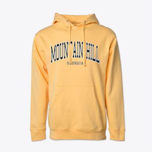 Mountain Hill Georgia Traditional Cotton Hoodie Sweatshirt