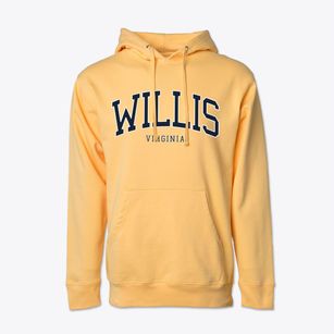 Willis Virginia Traditional Cotton Hoodie Sweatshirt