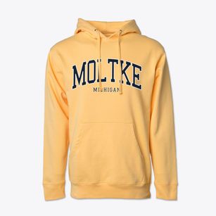 Moltke Michigan Traditional Cotton Hoodie Sweatshirt