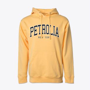 Petrolia New York Traditional Cotton Hoodie Sweatshirt