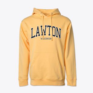 Lawton Wisconsin Traditional Cotton Hoodie Sweatshirt