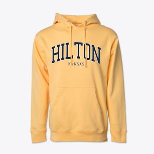 Hilton Kansas Traditional Cotton Hoodie Sweatshirt
