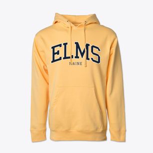 Elms Maine Traditional Cotton Hoodie Sweatshirt