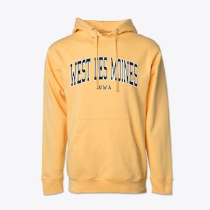 West Des Moines Iowa Traditional Cotton Hoodie Sweatshirt