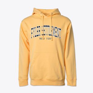 Fyler Settlement New York Traditional Cotton Hoodie Sweatshirt