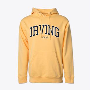 Irving Texas Traditional Cotton Hoodie Sweatshirt
