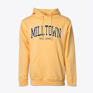 Milltown New Jersey Traditional Cotton Hoodie Sweatshirt